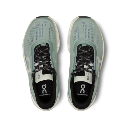 On Running Women's Cloudmonster 2 Shoes - Mineral / Aloe - Shopsportive