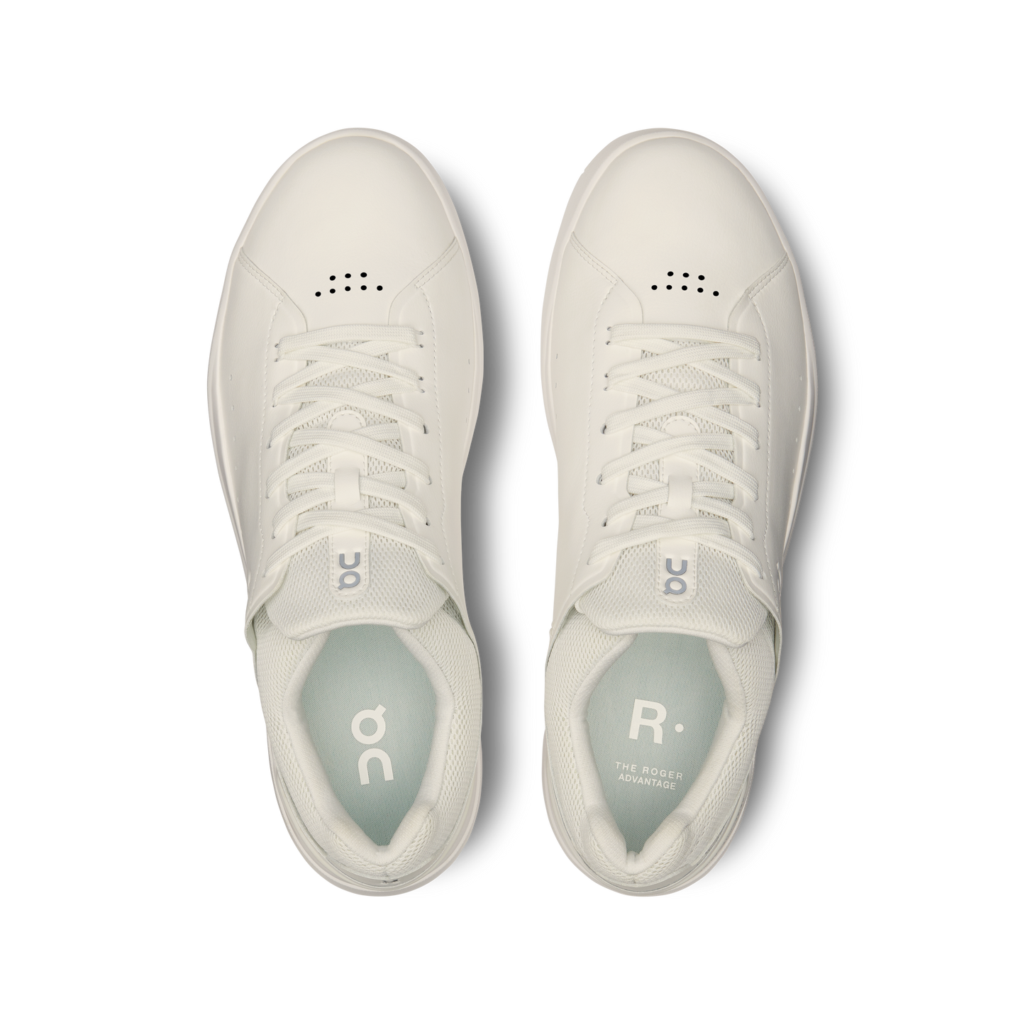 On Running Men's The Roger Advantage Shoes - White / Undyed