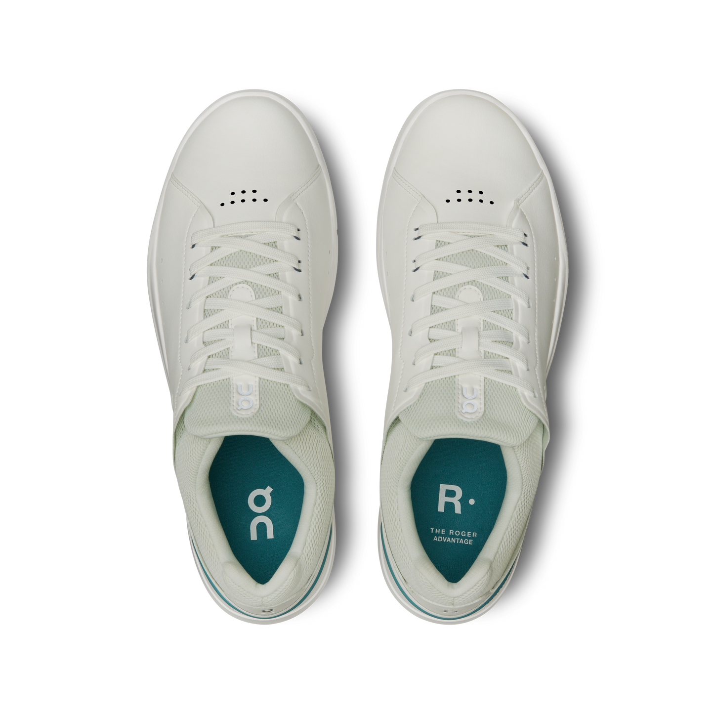 On Running Men's The Roger Advantage Shoes - White / Ice