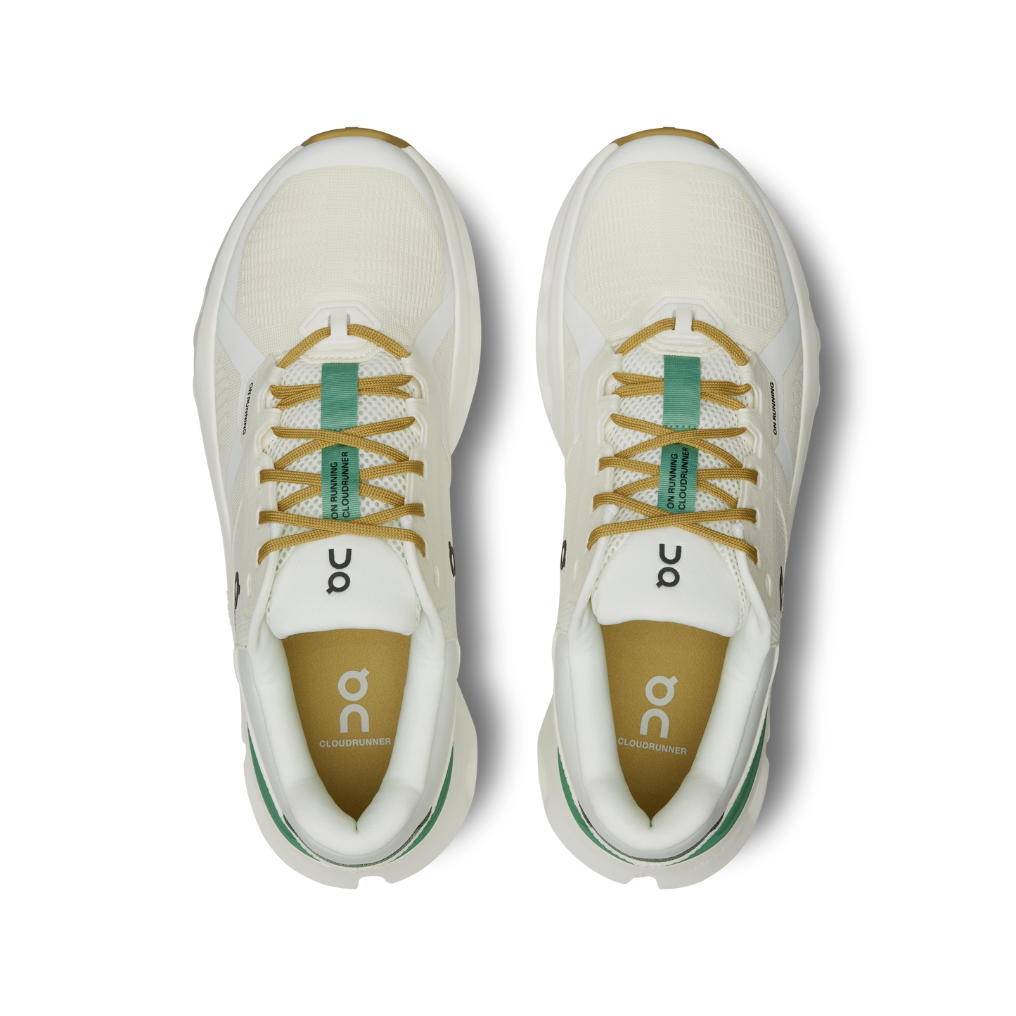 On Running Men's Cloudrunner 2 Shoes - Undyed / Green