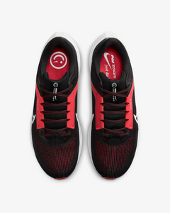 Nike Men's Pegasus 40 Shoes - Black / Light Crimson / White