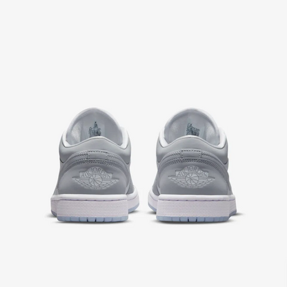 Nike Women's Air Jordan 1 Low Shoes - White / Wolf Grey - Shopsportive