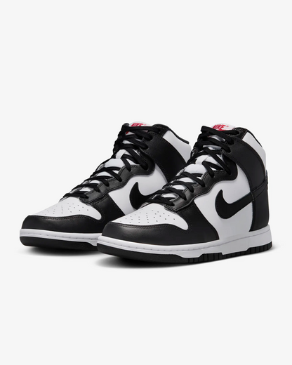 Nike Women's Dunk High Shoes - White / University Red / Black - Shopsportive