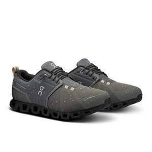 On Running Men's Cloud 5 Waterproof Shoes - Asphalt / Magnet