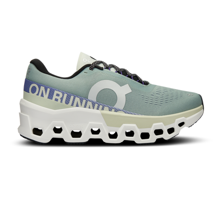 On Running Women's Cloudmonster 2 Shoes - Mineral / Aloe - Shopsportive