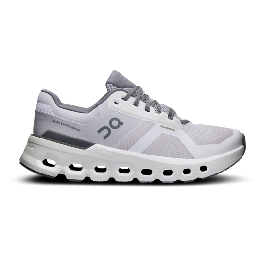 On Running Women's Cloudrunner 2 Shoes - Frost / White