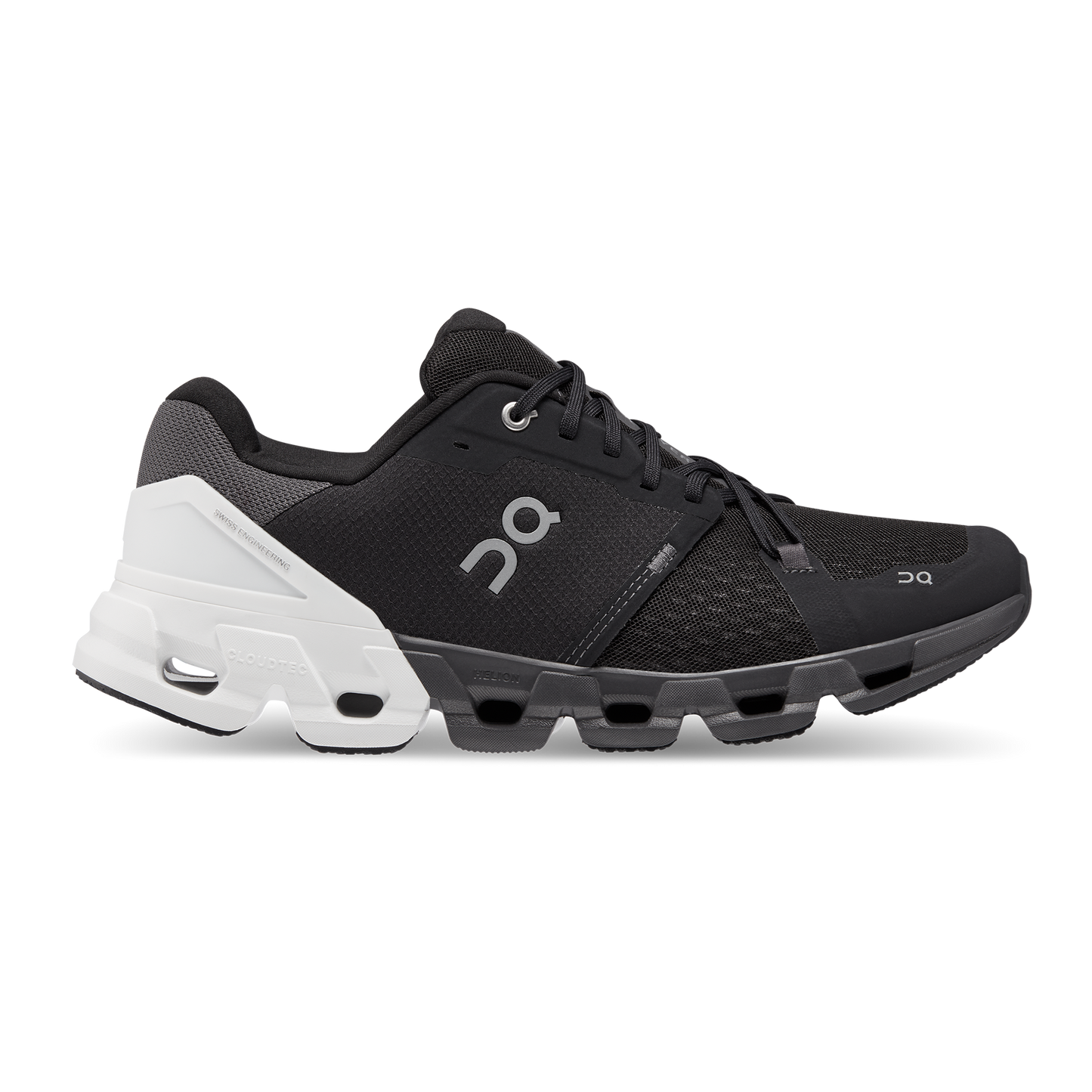 On Running Men's Cloudflyer 4 Wide Shoes - Black / White