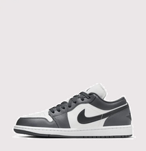 Load image into Gallery viewer, Nike Women&#39;s Air Jordan 1 Low Shoes - Sail / Blue Grey / White / Dune Red
