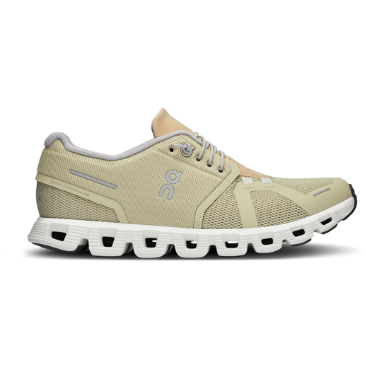 On Running Women's Cloud 5 Shoes - Haze / Sand