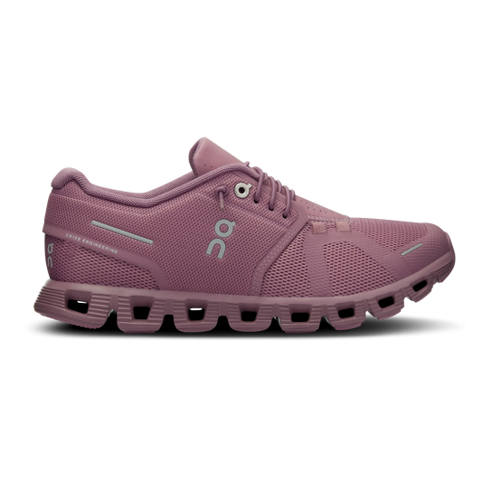 On Running Women's Cloud 5 Shoes - Fig / Quartz