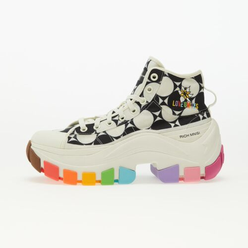 Adidas Unisex Rich Mnisi Nizza High XY22 Pride Shoes - Off White / Core Black / Multi