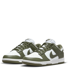 Load image into Gallery viewer, Nike Women&#39;s Dunk Low Shoes - White / Medium Olive
