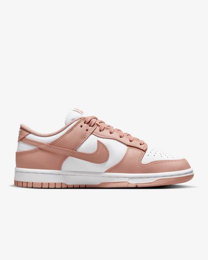 Nike Women's Dunk Low Shoes - White / Rose Whisper - Shopsportive