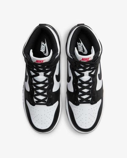 Nike Women's Dunk High Shoes - White / University Red / Black - Shopsportive