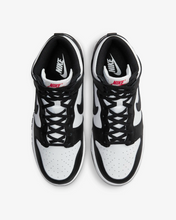 Load image into Gallery viewer, Nike Women&#39;s Dunk High Shoes - White / University Red / Black
