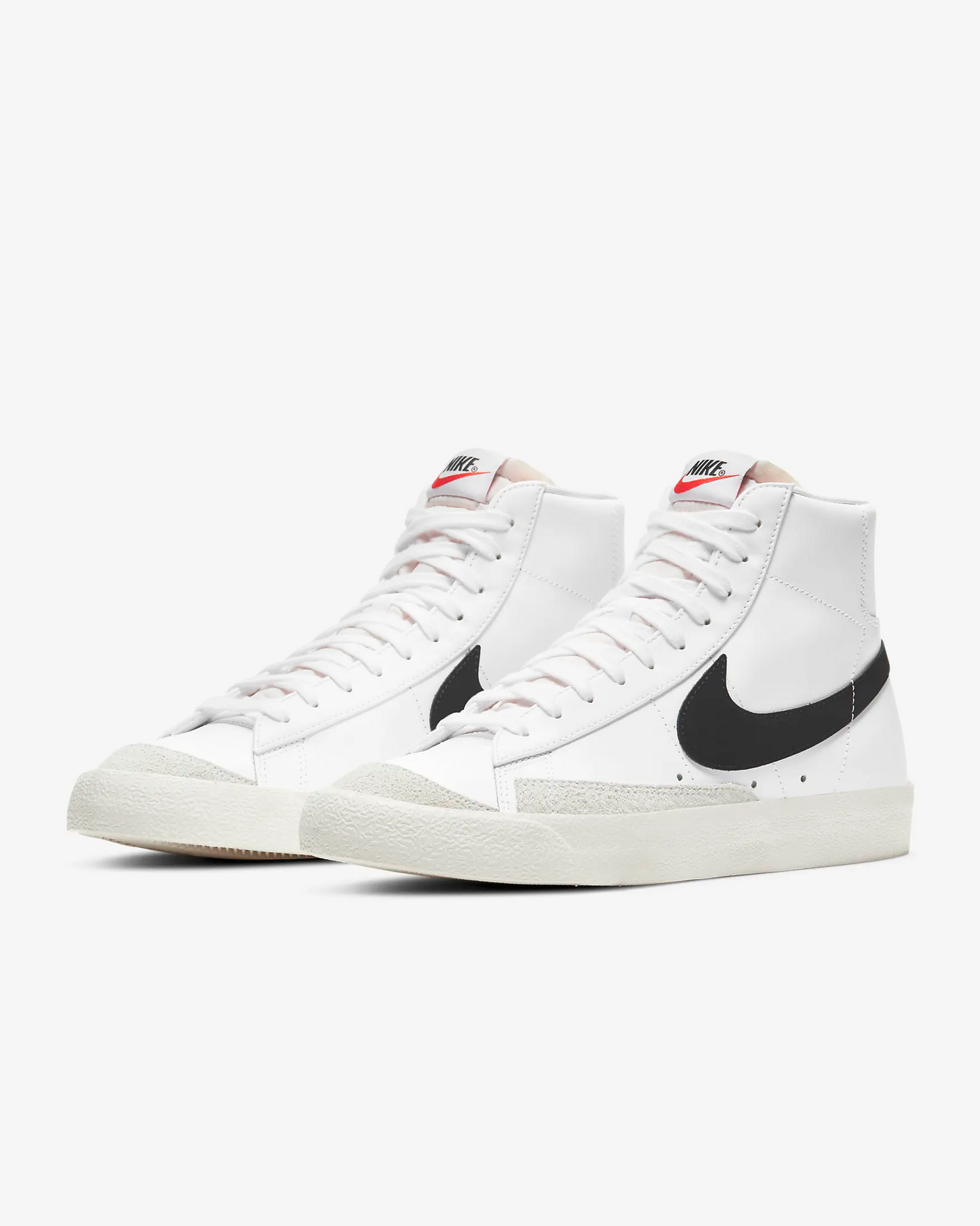 Nike Men's Blazer Mid '77 Vintage Shoes - White / Black