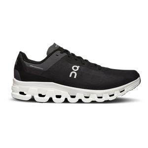 On Running Men's Cloudflow 4 Shoes - Black / White
