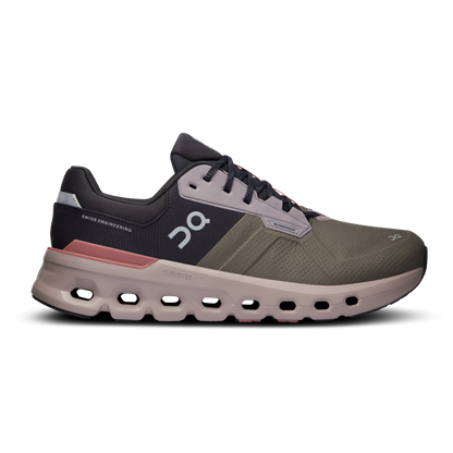 On Running Men's Cloudrunner 2 Waterproof Shoes - Olive / Mahogany - Shopsportive
