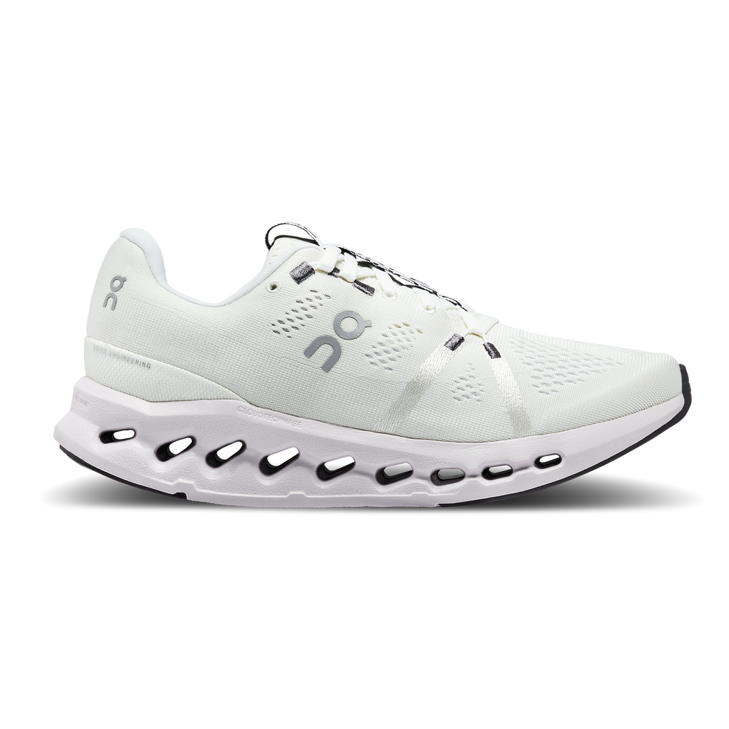 On Running Women's Cloudsurfer Shoes - White / Frost