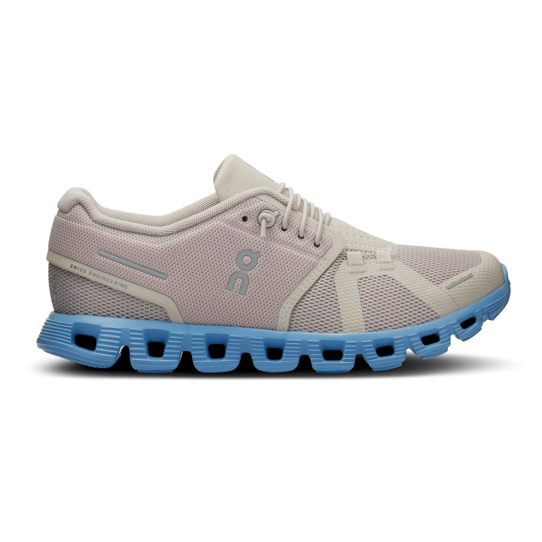 On Running Women's Cloud 5 Shoes - Pearl / Neptune