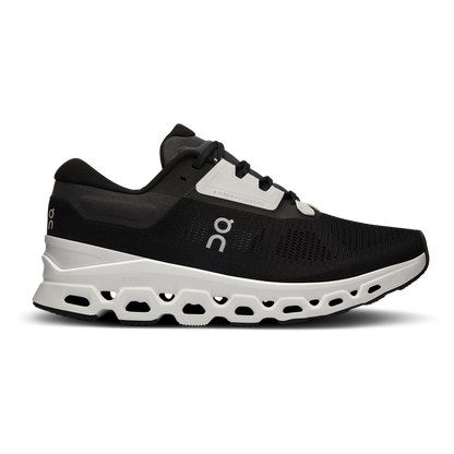 On Running Women's Cloudstratus 3 Shoes - Black / Frost - Shopsportive
