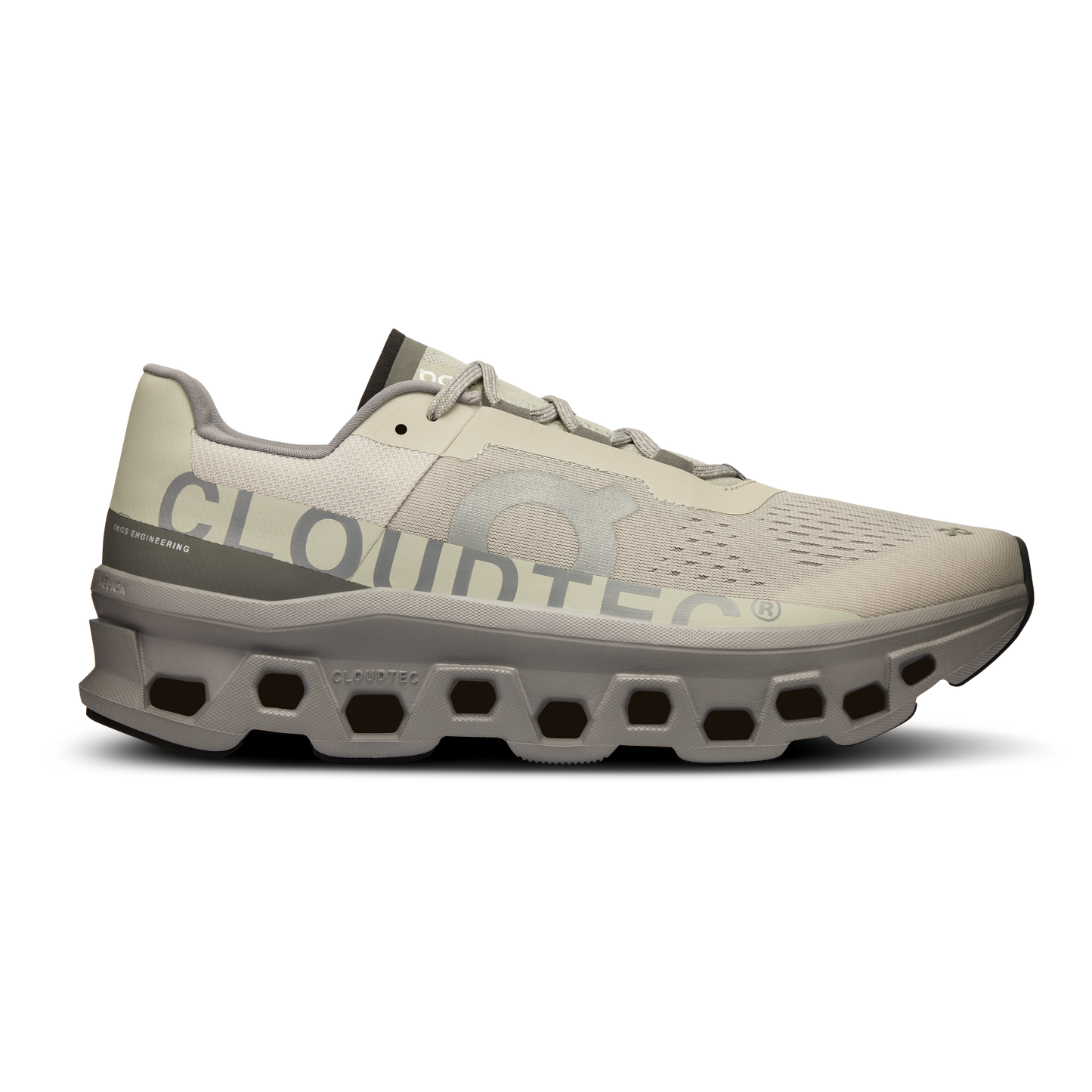 On Running Men's Cloudmonster Shoes - Ice / Alloy