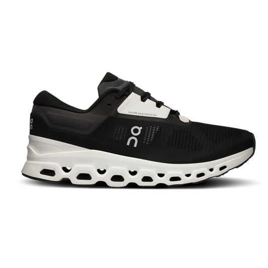 On Running Men's Cloudstratus 3 Shoes - Black / Frost