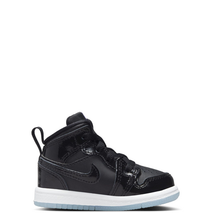 Nike Kids' Air Jordan 1 Mid SE TD Shoes - Black / Concord Blue / White - Shopsportive