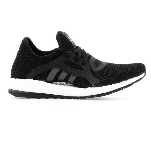 Adidas Women's Pureboost X Shoes - Black / Grey / White