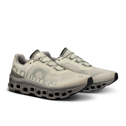 On Running Men's Cloudmonster Shoes - Ice / Alloy - Shopsportive