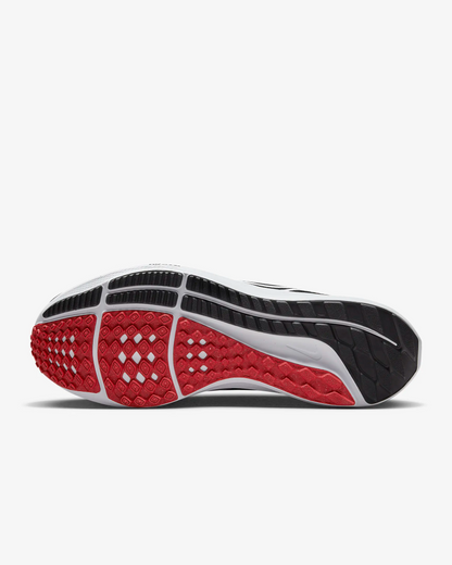 Nike Men's Pegasus 40 Shoes - Black / Light Crimson / White - Shopsportive