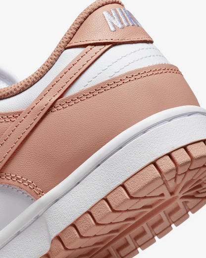 Nike Women's Dunk Low Shoes - White / Rose Whisper - Shopsportive