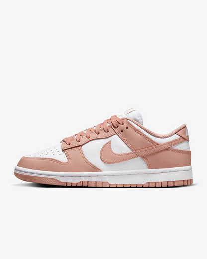 Nike Women's Dunk Low Shoes - White / Rose Whisper - Shopsportive
