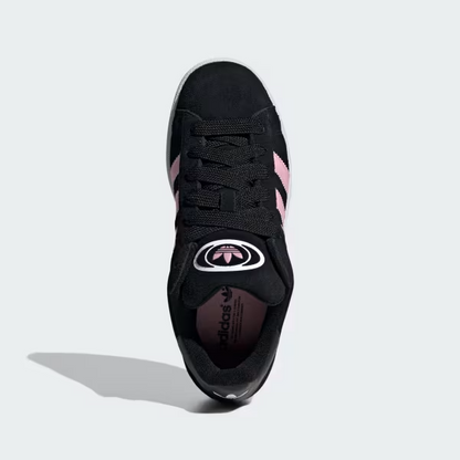 Adidas Women's Campus 00S Shoes - Core Black / Cloud White / True Pink - Shopsportive