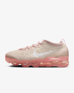 Nike Women's Air VaporMax 2023 Flyknit Shoes - Oatmeal / Pink Oxford / Sail / Pearl Pink