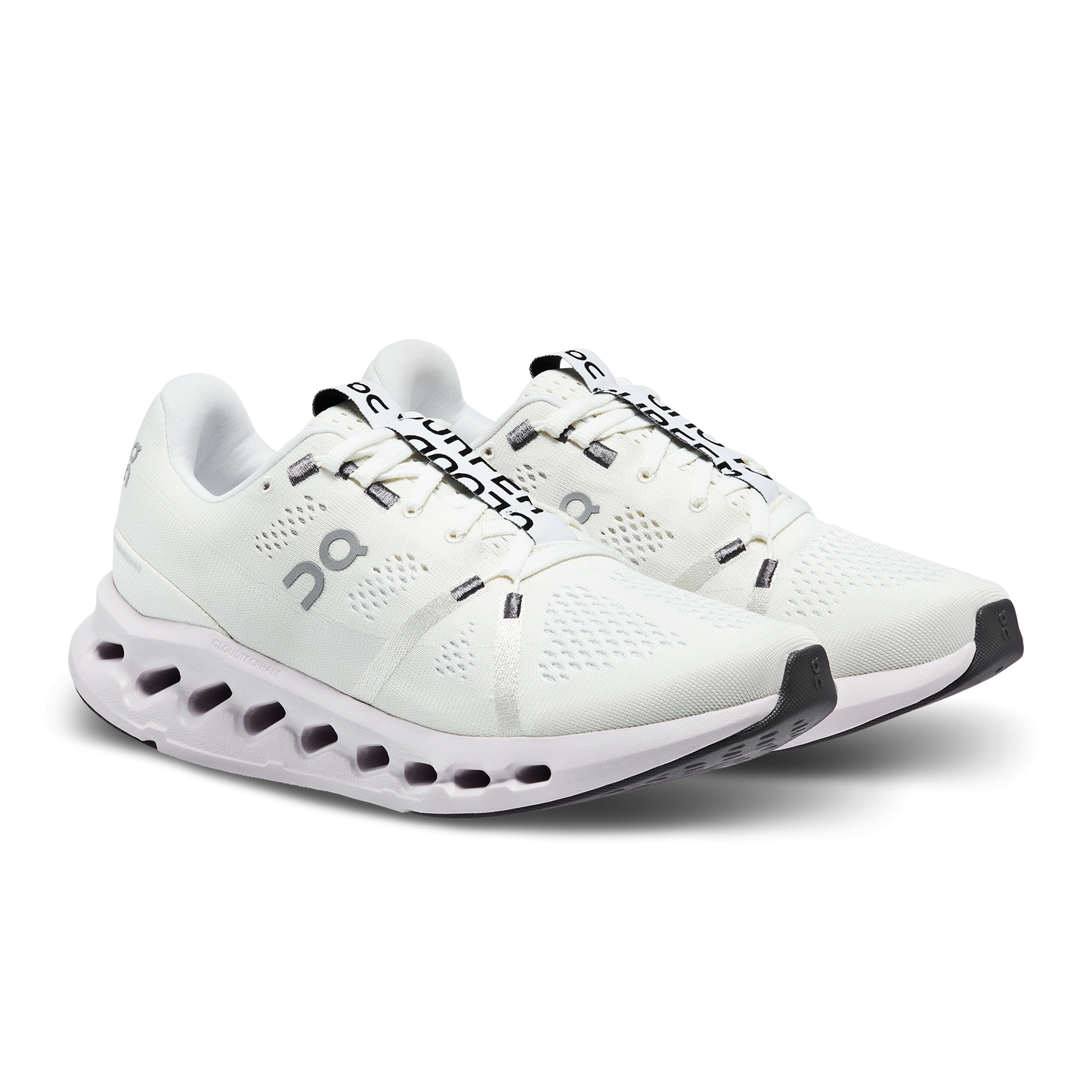 On Running Women's Cloudsurfer Shoes - White / Frost