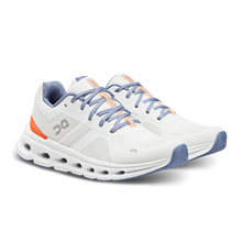 Load image into Gallery viewer, On Running Women&#39;s Cloudrunner Wide Shoes - Undyed White / Flame
