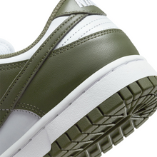 Load image into Gallery viewer, Nike Women&#39;s Dunk Low Shoes - White / Medium Olive
