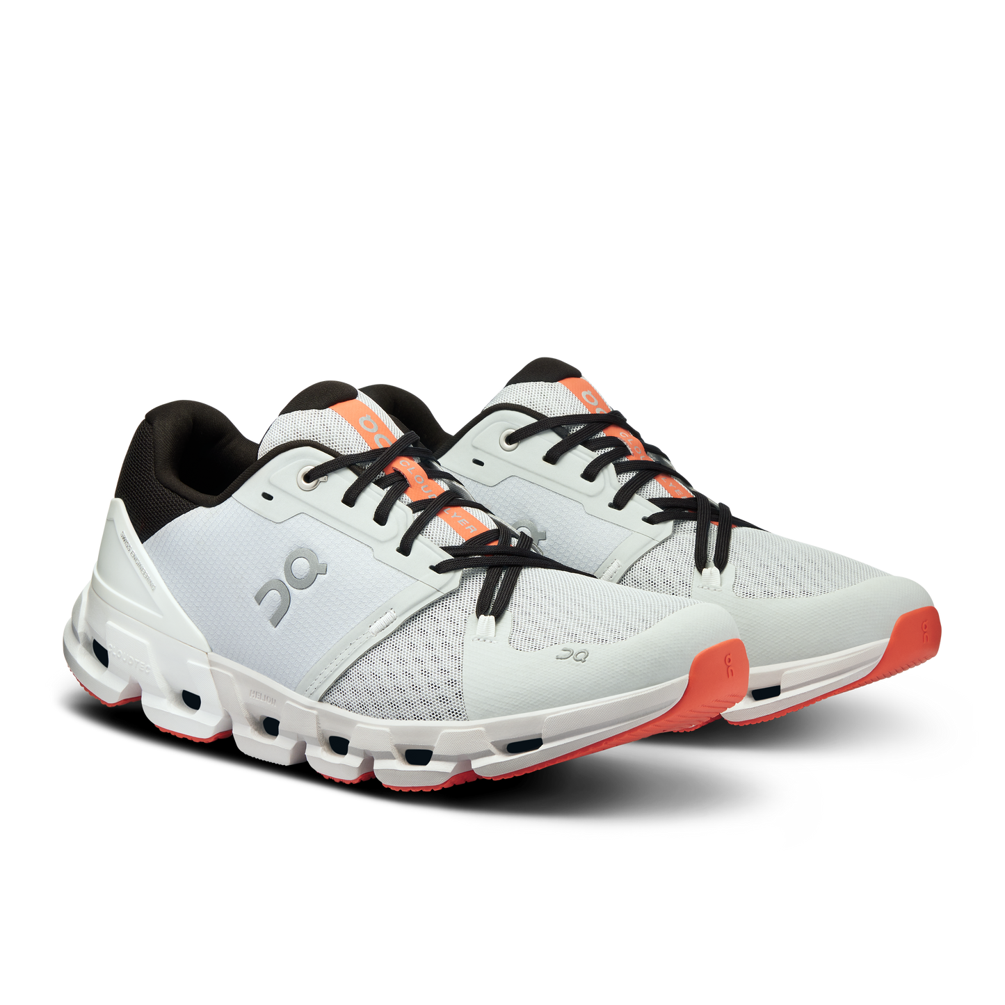 On Running Men's Cloudflyer 4 Shoes - Glacier / White