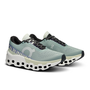 On Running Women's Cloudmonster 2 Shoes - Mineral / Aloe