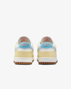Nike Women's Dunk Low Shoes - Summit White / Aquarius Blue / Soft Yellow / Glacier Blue