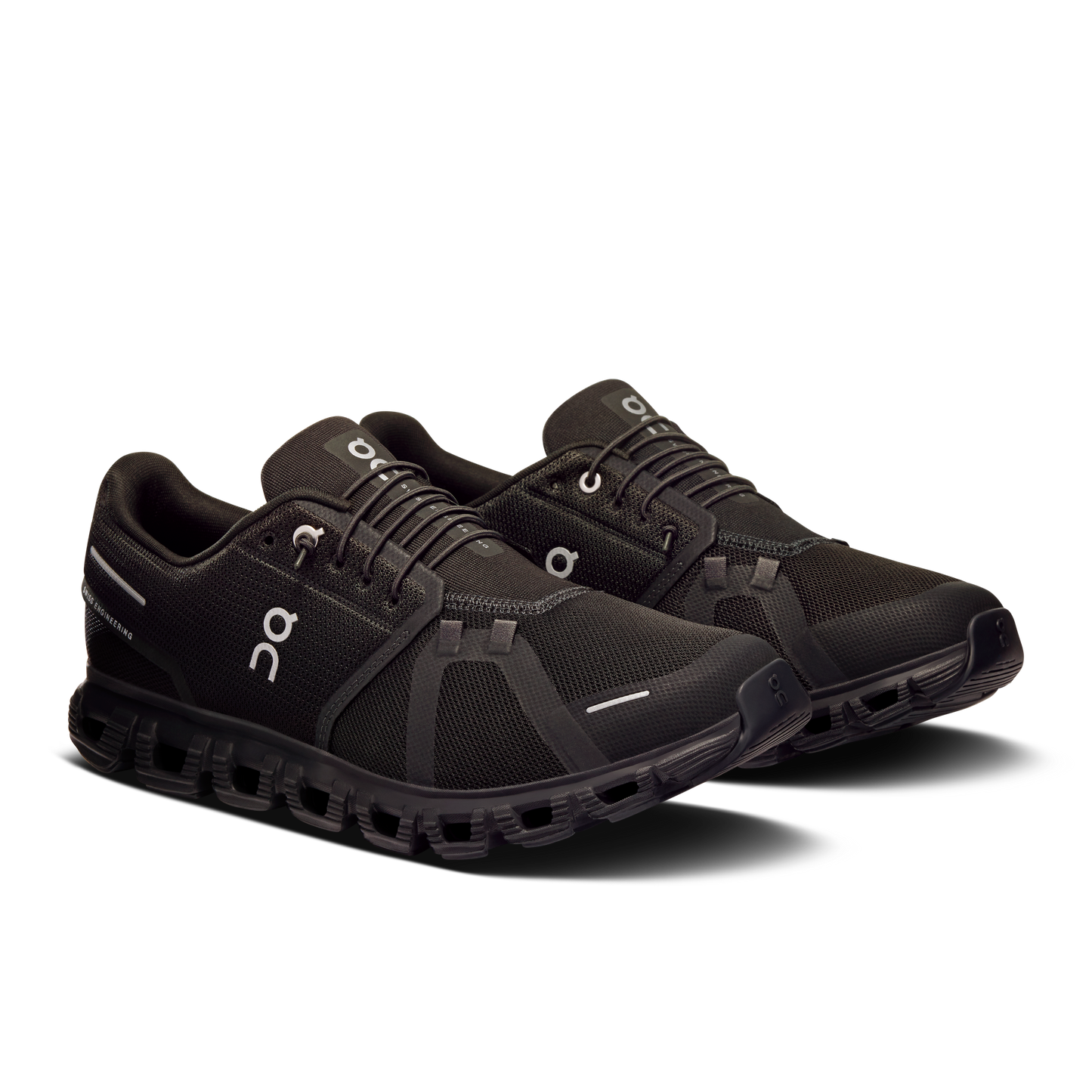On Running Men's Cloud 6 Wide Shoes - Black / Black - Shopsportive