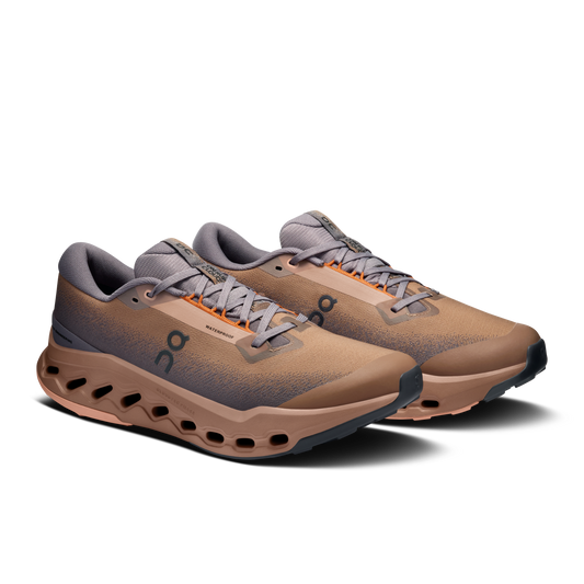 On Running Men's Cloudsurfer Trail 2 Waterproof Shoes - Portobello / Pebble - Shopsportive