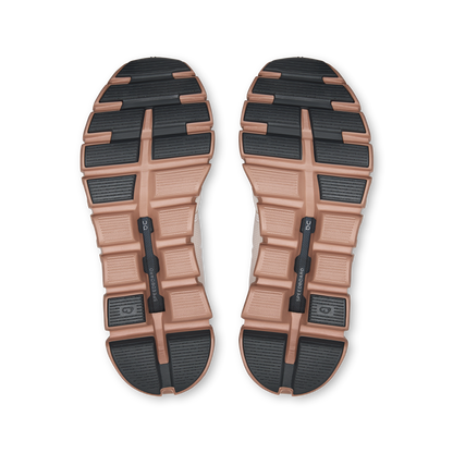 On Running Women's Cloud 6 Shoes - Oyster / Biscuit