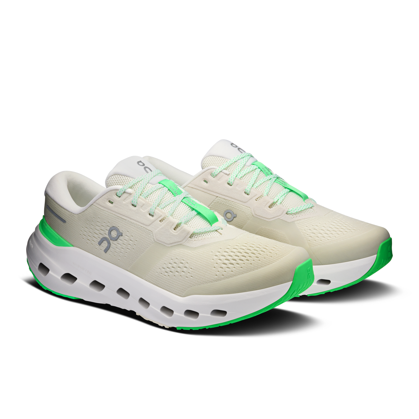 On Running Men's Cloudrunner 3 Wide Shoes - Ghost / Verdite