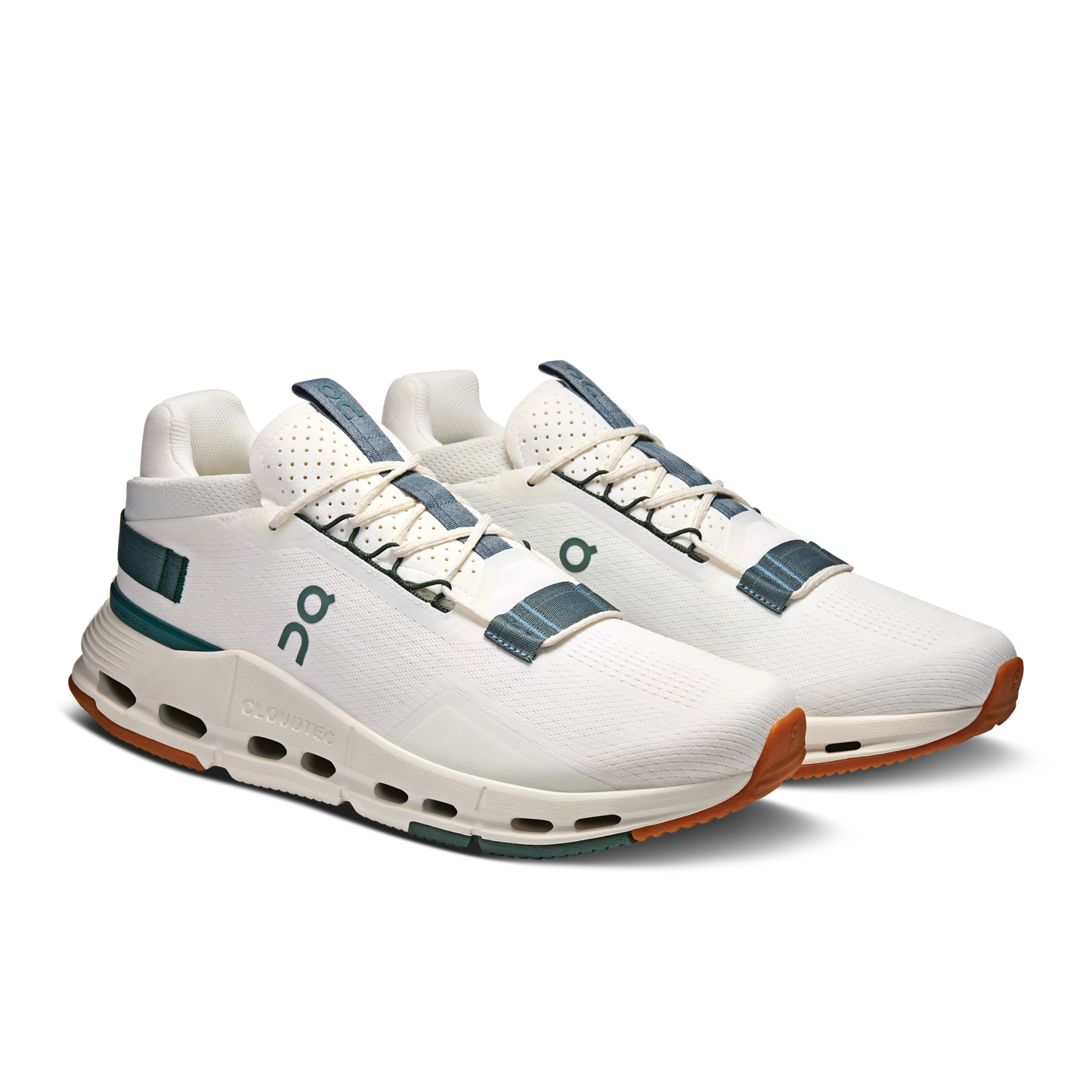 On Running Men's Cloudnova 2 Shoes - Ivory / Olive - Shopsportive