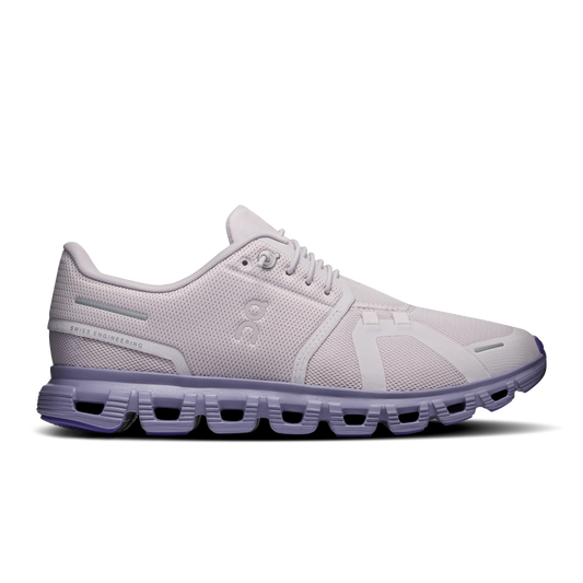 On Running Women's Cloud 6 Shoes - Ether / Tyrian - Shopsportive