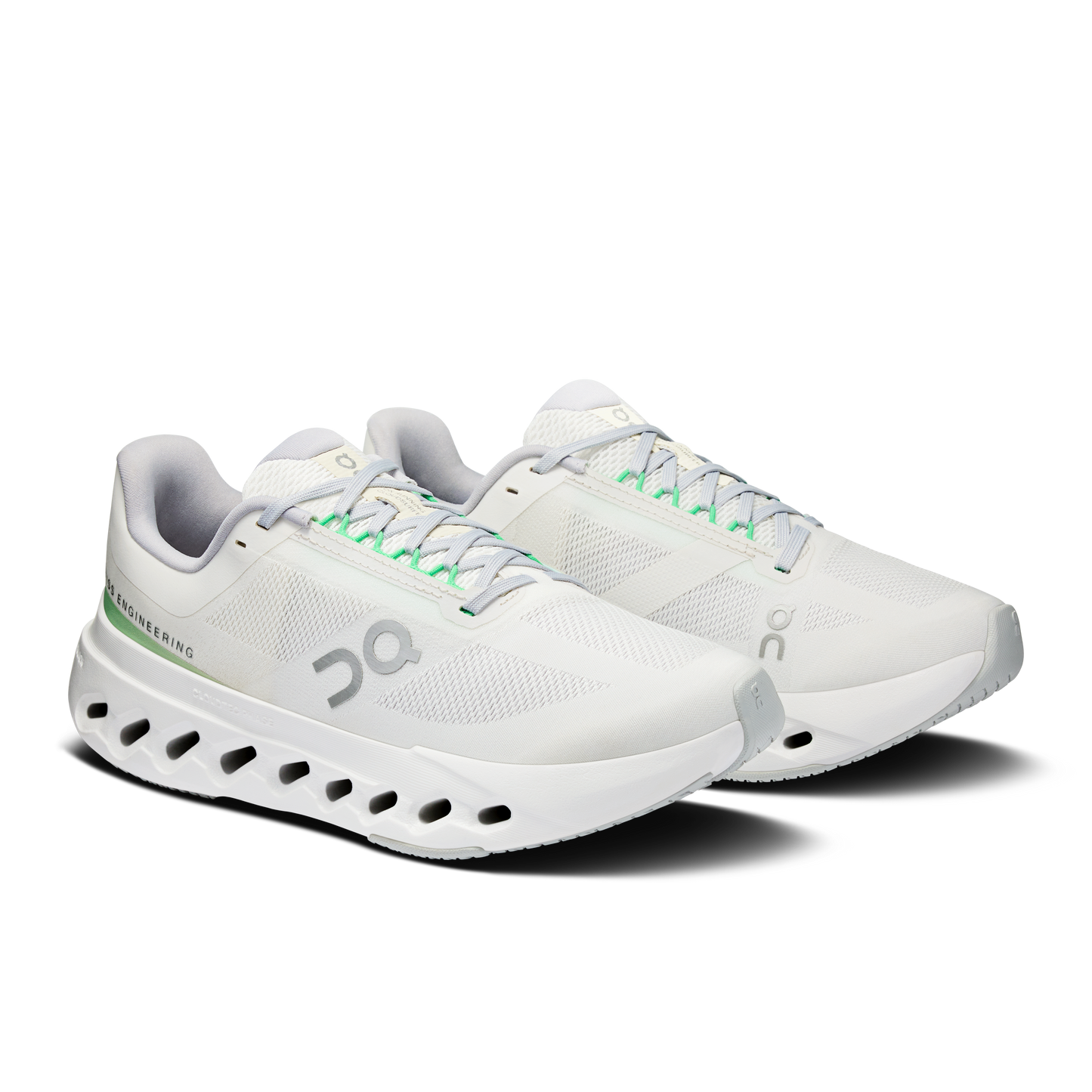 On Running Women's Cloudsurfer Next Wide Shoes - Ivory / White - Shopsportive