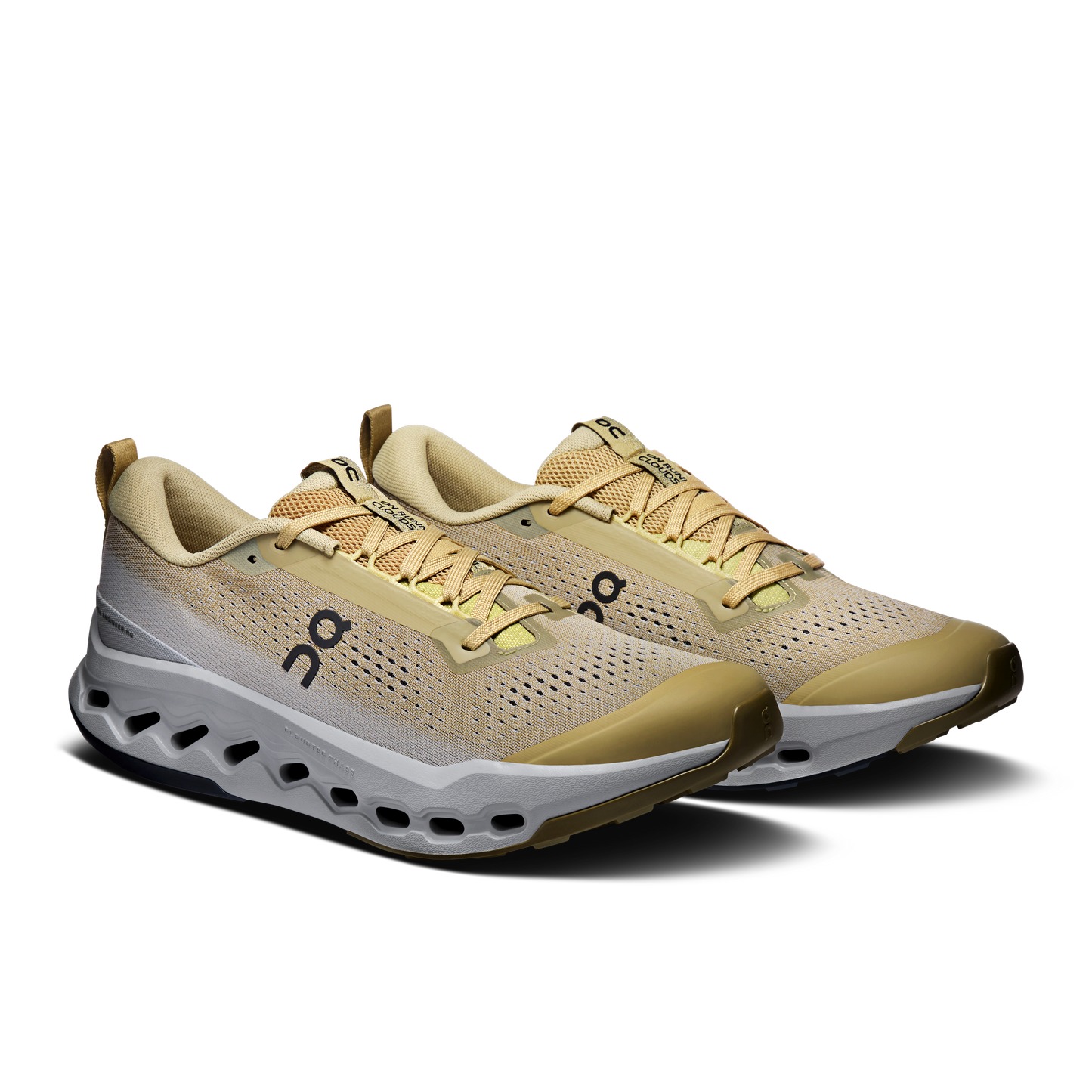 On Running Men's Cloudsurfer Trail 2 Shoes - Safari / Glacier - Shopsportive