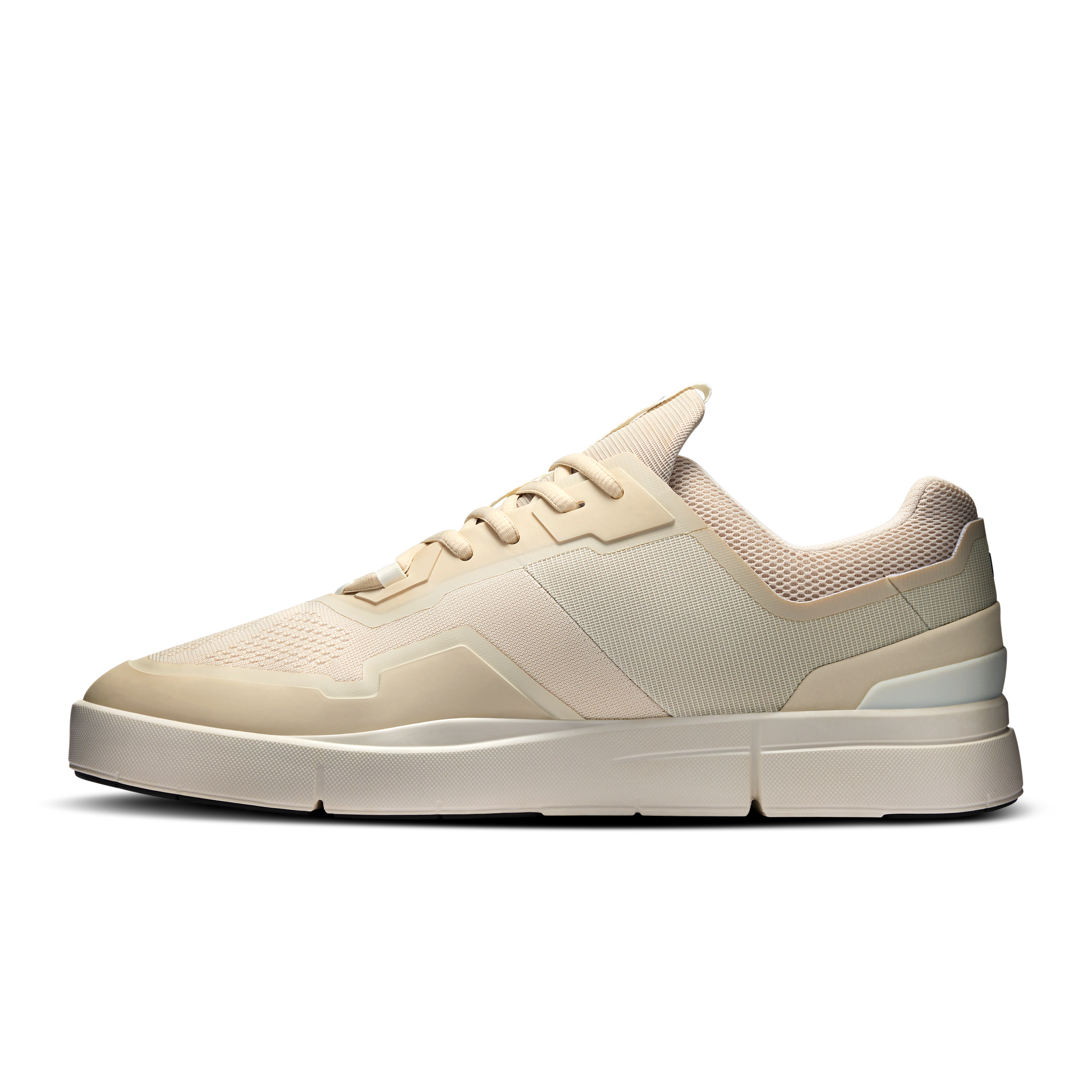 On Running Men's The Roger Spin Shoes - Sand / Ivory - Shopsportive